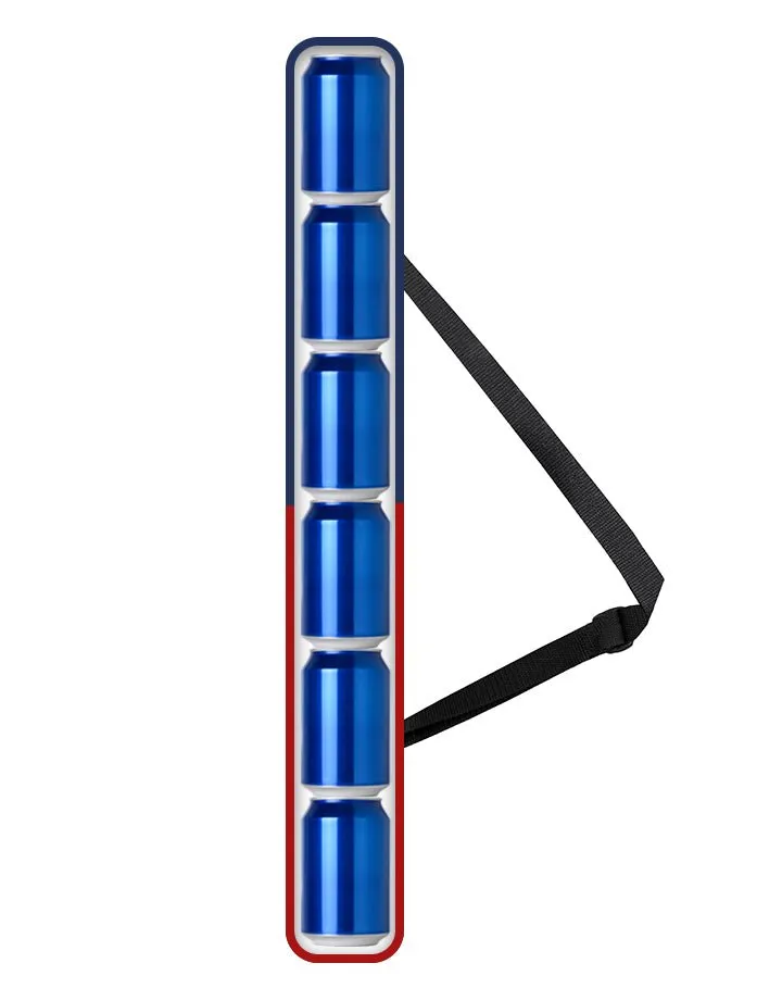 University of Florida Six-Can Insulated Tube Cooler
