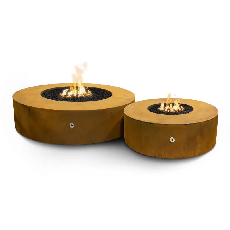 Upland Fire Pit - Corten Steel | 72" w x 18" h
