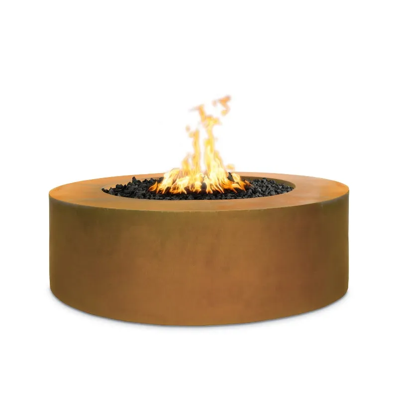 Upland Fire Pit - Corten Steel | 72" w x 18" h
