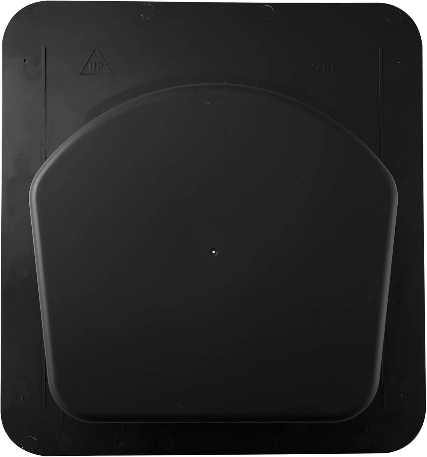 Upper Roof Exhaust Vent, 50 sq. in. (Black)