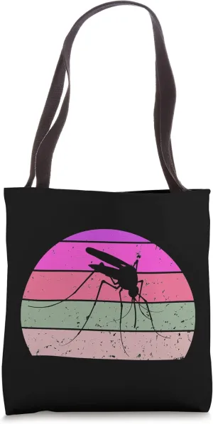 Vintage Mosquito Retro Mosquito Bite Cooler Aedes Mosquitoes Tote Bag