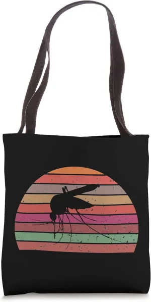 Vintage Mosquito Retro Mosquito Bite Cooler Aedes Mosquitoes Tote Bag