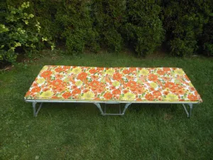 Vintage Outdoor Folding Lawn or Pool Cot