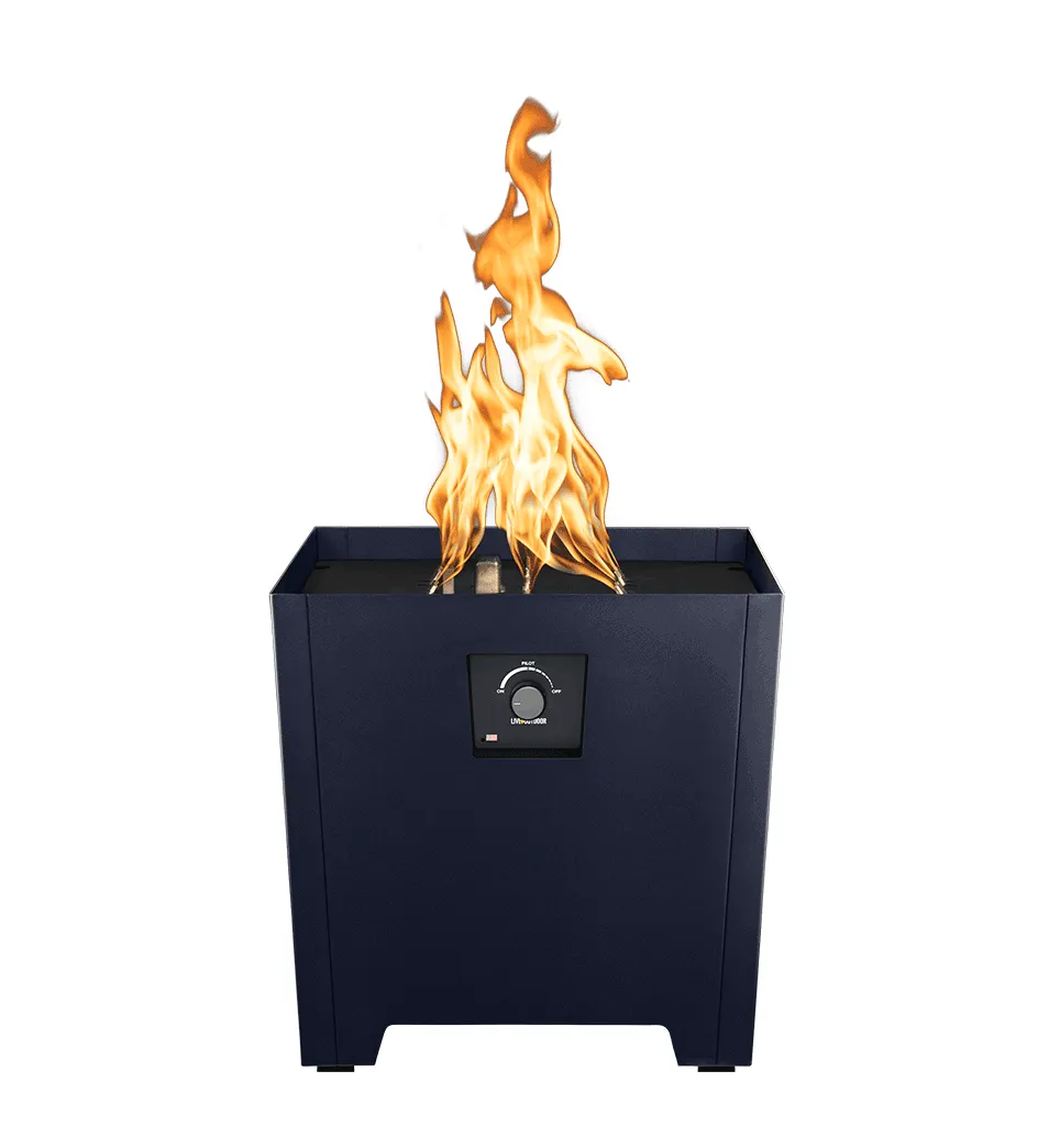 Warming Trends Series II 18"x18" Portable Liquid Propane Gas Fire Pit