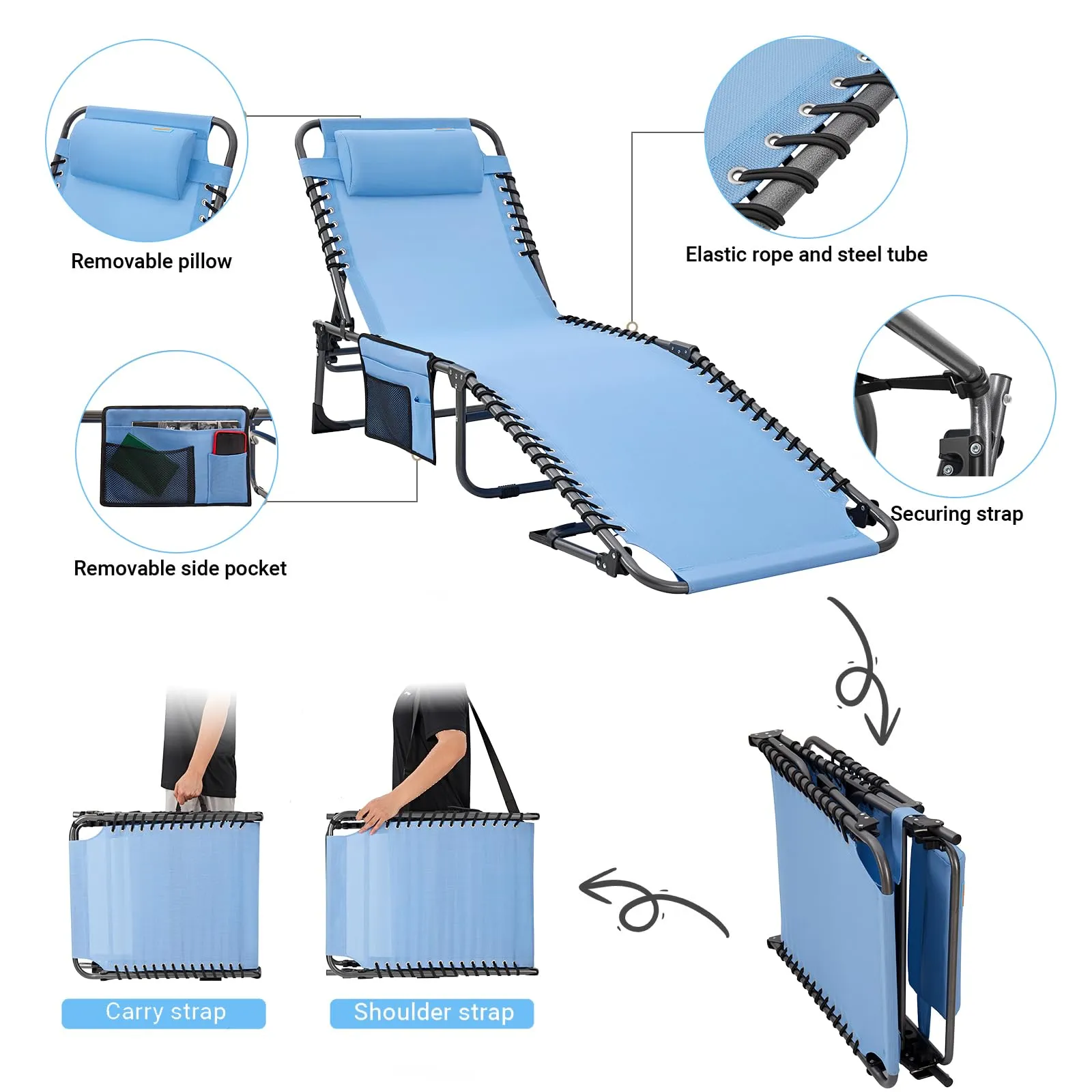 WEJOY Classic Cot Teslin Camping Cot
