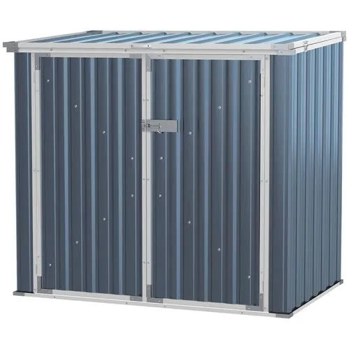 Wheelie Bin Storage Shed – Double Bin Holder with Lock & Weatherproof Steel Frame