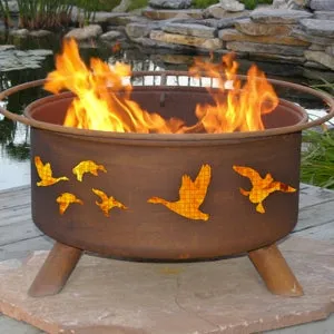 Wild Duck Outdoor Wood Burning Fire PIt - F114