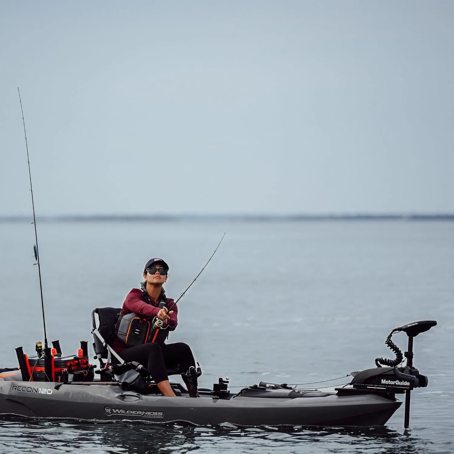 Wilderness Systems Recon 120 - Sit on Top Fishing Kayak - Premium Frame Seat - 12 ft