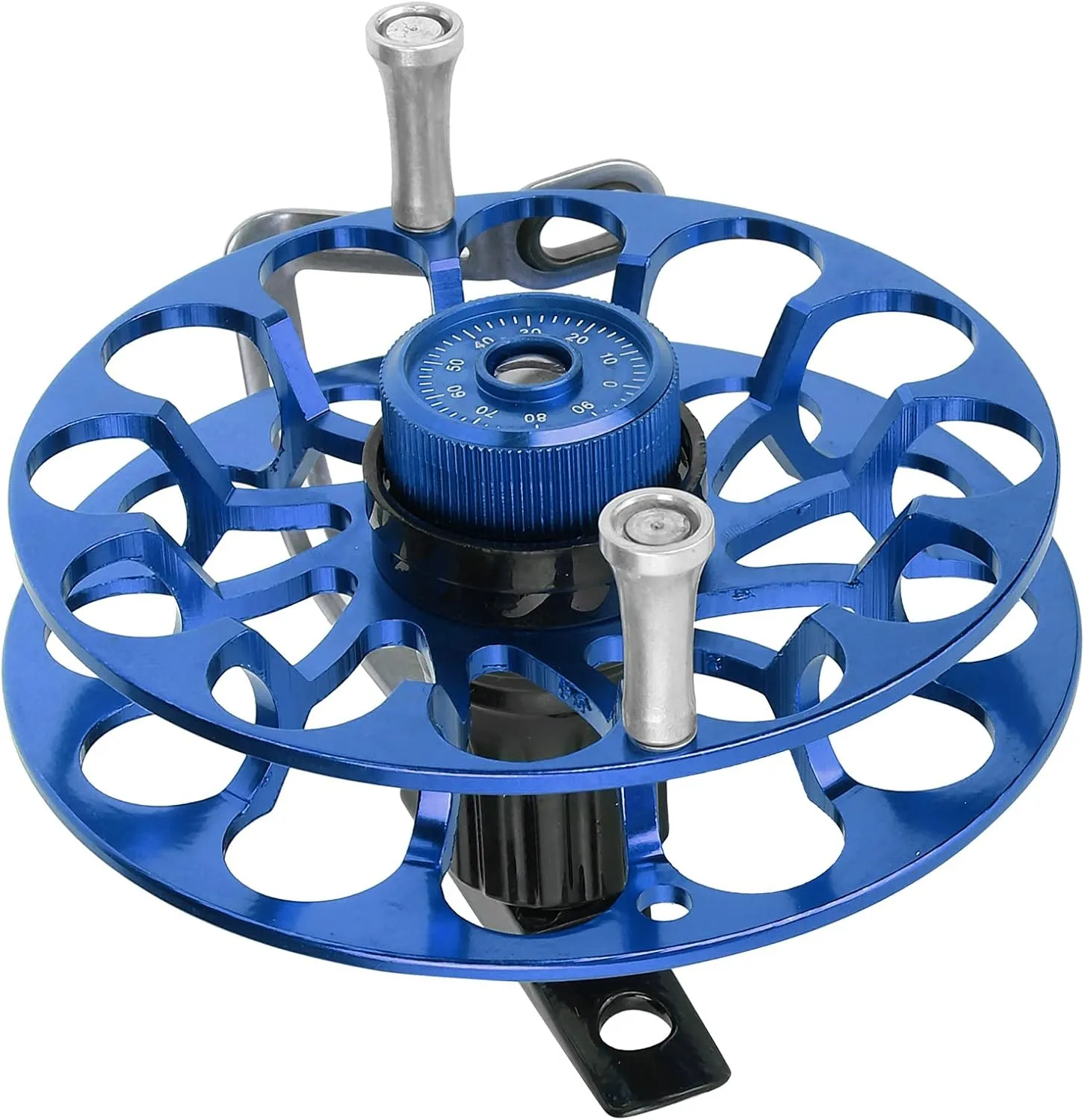 Wind Fire Wheel, Portable All Metal Wind Fire Wheel Fishing Reel Multifunction Fishing Gear, Lightweight Smooth Line Guide for 3C Wind Fire Wheel