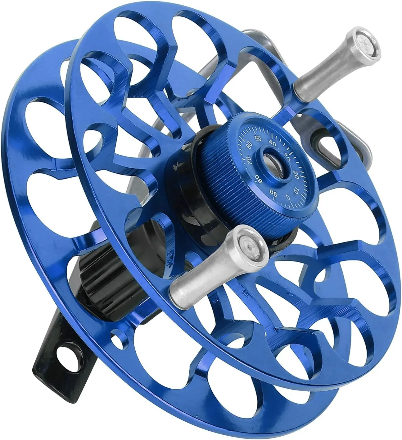 Wind Fire Wheel, Portable All Metal Wind Fire Wheel Fishing Reel Multifunction Fishing Gear, Lightweight Smooth Line Guide for 3C Wind Fire Wheel