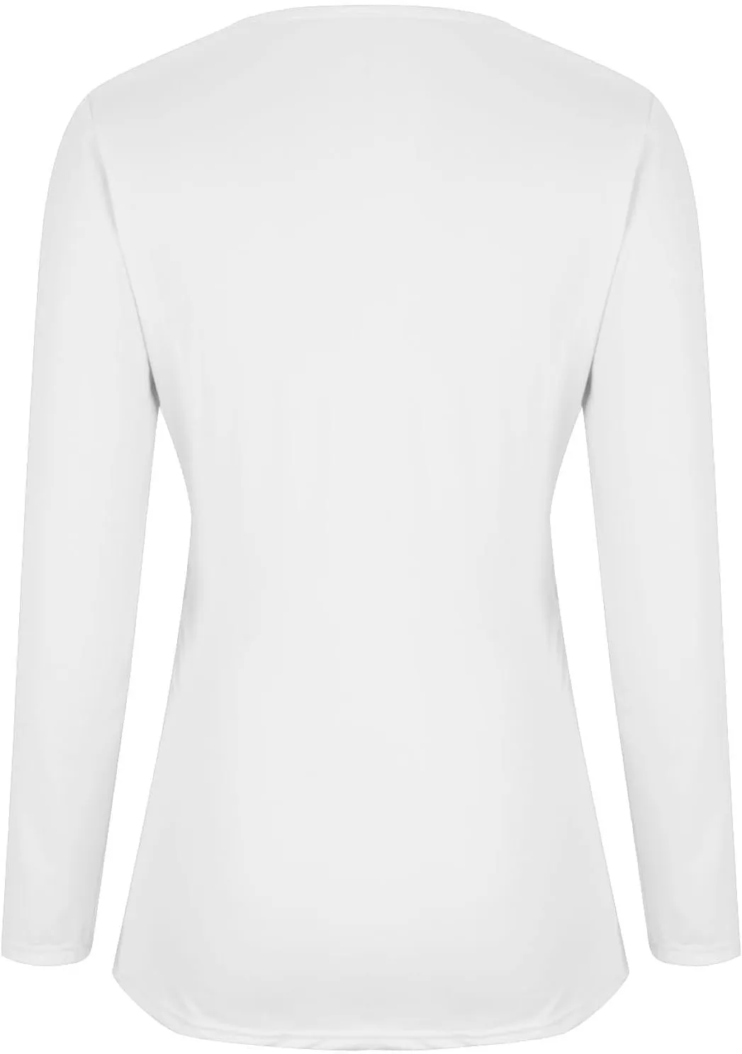 Women's 2025 Spring Long Sleeve T Shirts with Built in Bras Long Sleeve v Neck Tight Tops Casual Basic Tunic Blouse