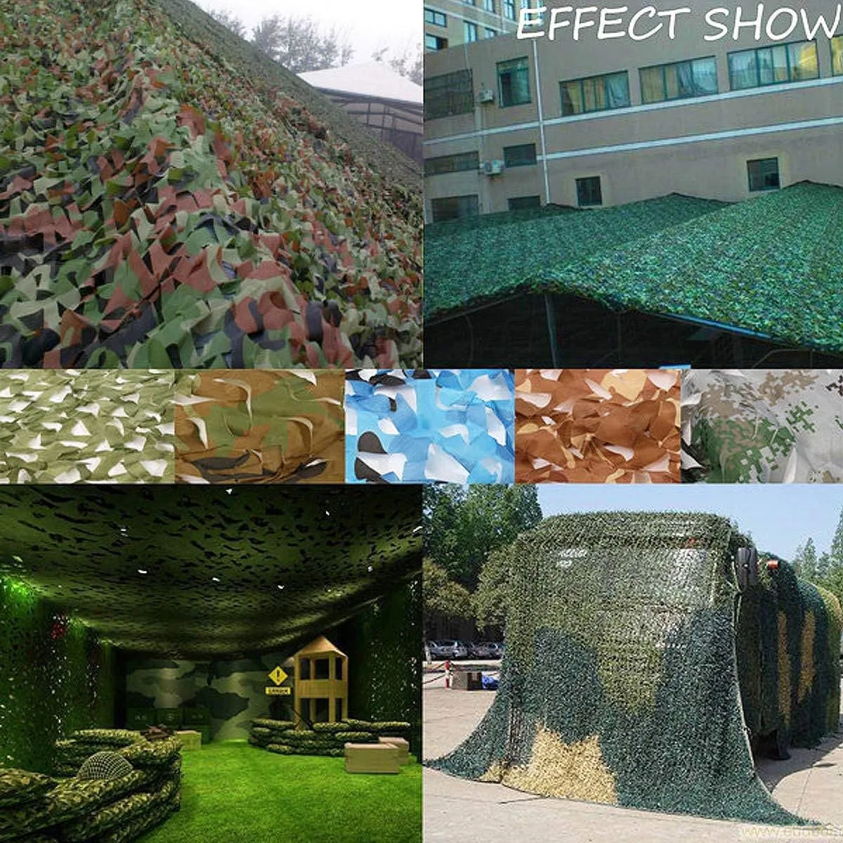 Woodland Military Camo Netting Sunshading Net Camouflage Net for Sunshade Decoration Camping Hunting Shooting Greenhouse Plant Shade Netting Army Mesh Nets