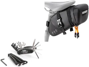 WOTOW Expandable Bike Saddle Bag   Bike Repair Tool Kit