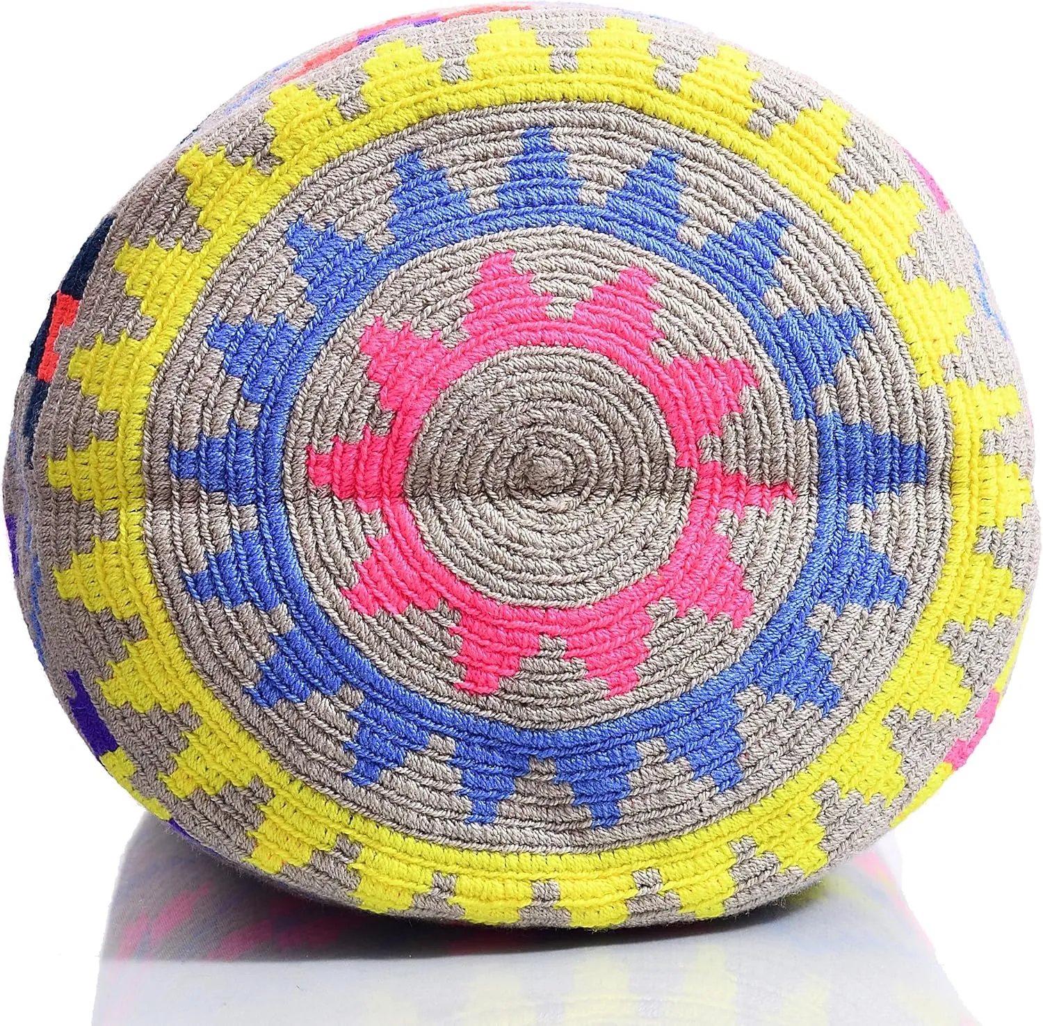 WYOU Designer Collection Wayuu Bag Crochet, Large