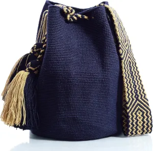 WYOU Utopia classics Hobo Bag Wayuu Crochet, Large