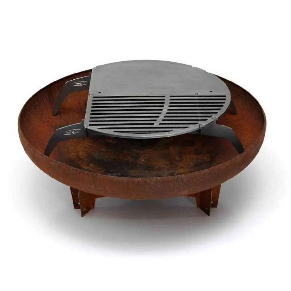 Yabbi Fire Pit 80cm & Barramundi BBQ