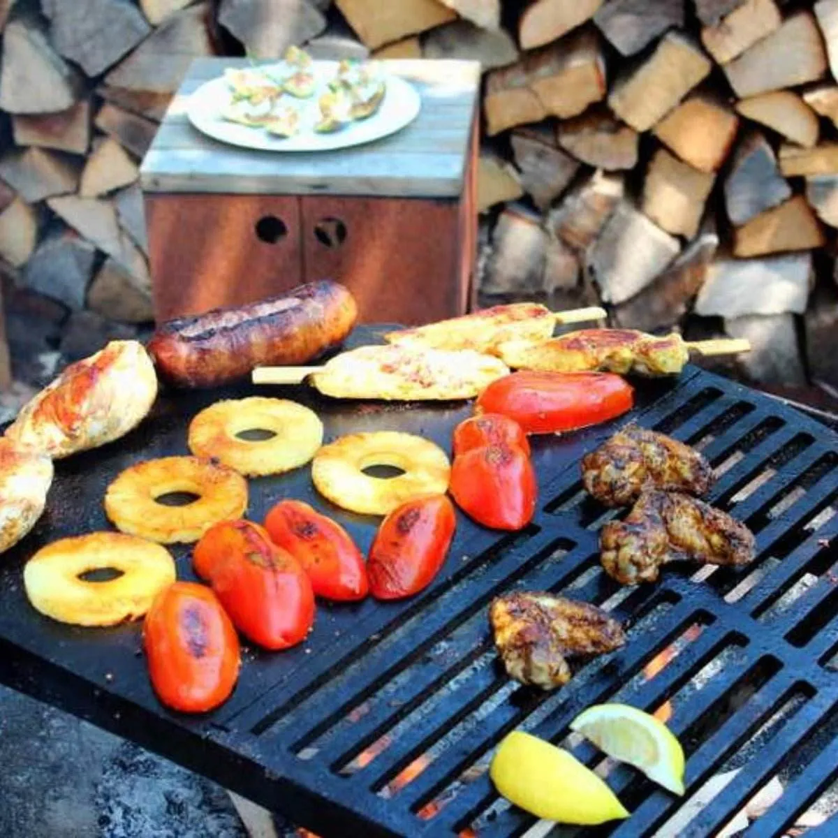 Yabbi Fire Pit 80cm & Barramundi BBQ