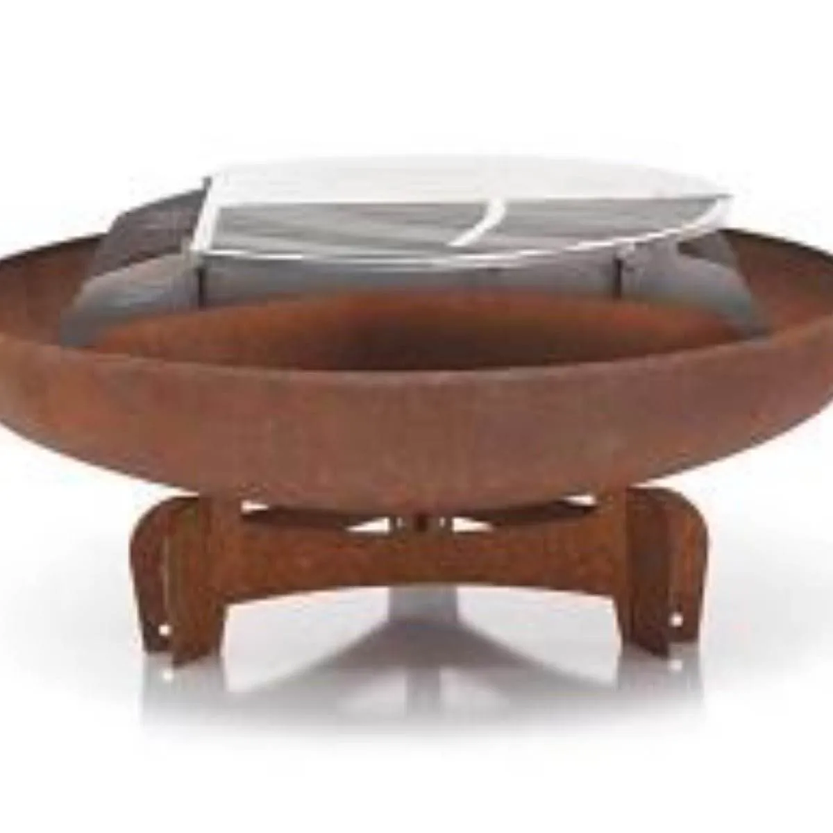 Yabbi Fire Pit 80cm & Barramundi BBQ