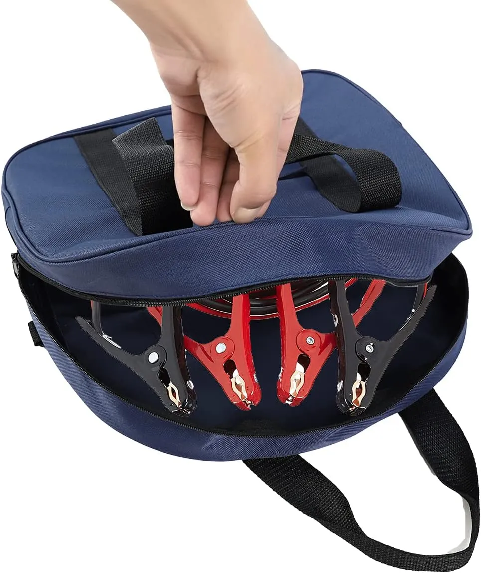 YELAIYEHAO Cable Bag - Jumper Cable Bag - Storage & Organizer for Cables, Cords, and Hoses
