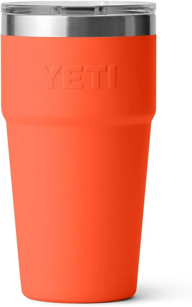 YETI Rambler 20 oz Stackable Tumbler, Stainless Steel, Vacuum Insulated with MagSlider Lid