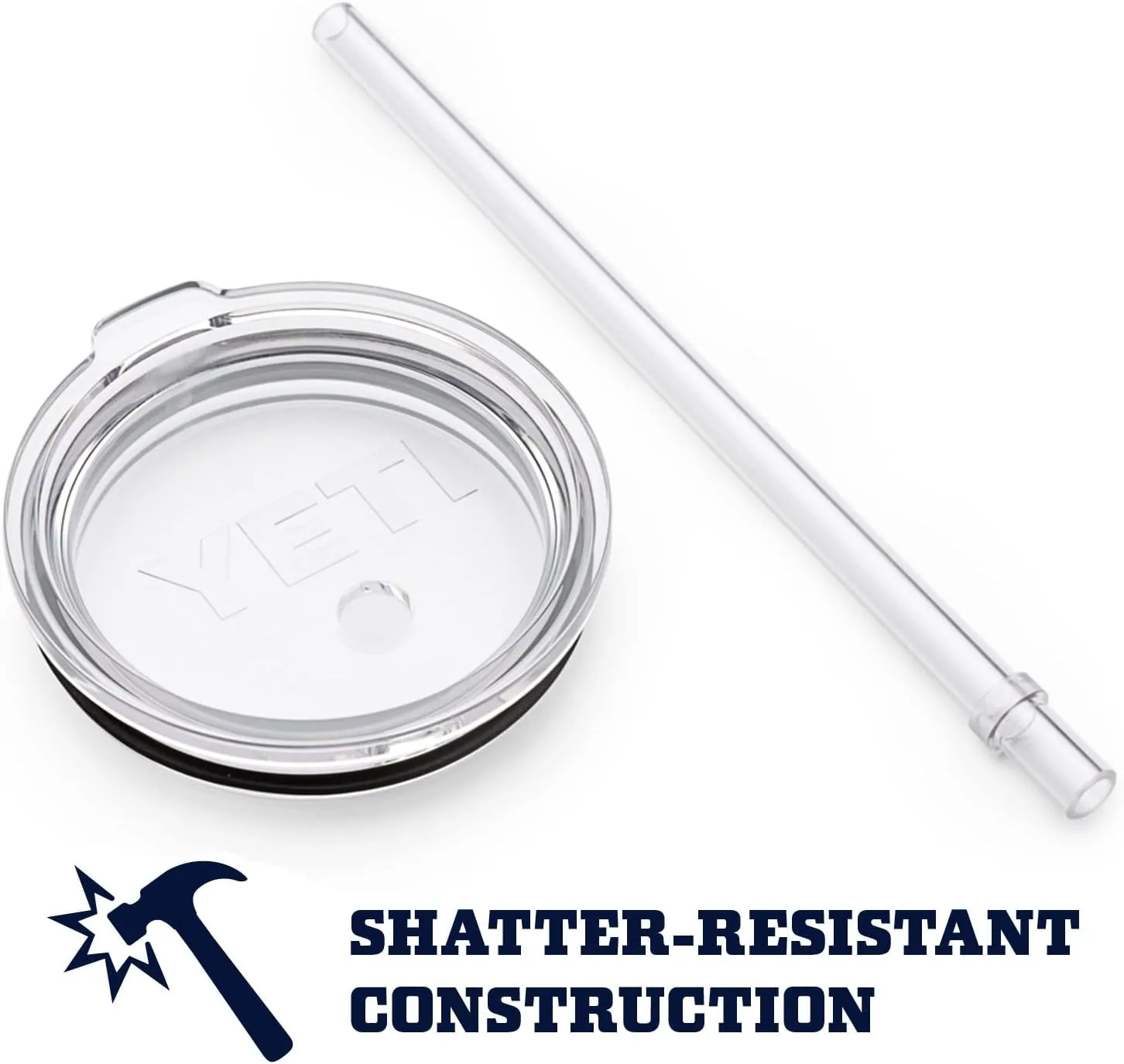 YETI Rambler 26 oz Straw Cup, Vacuum Insulated, Stainless Steel with Straw Lid