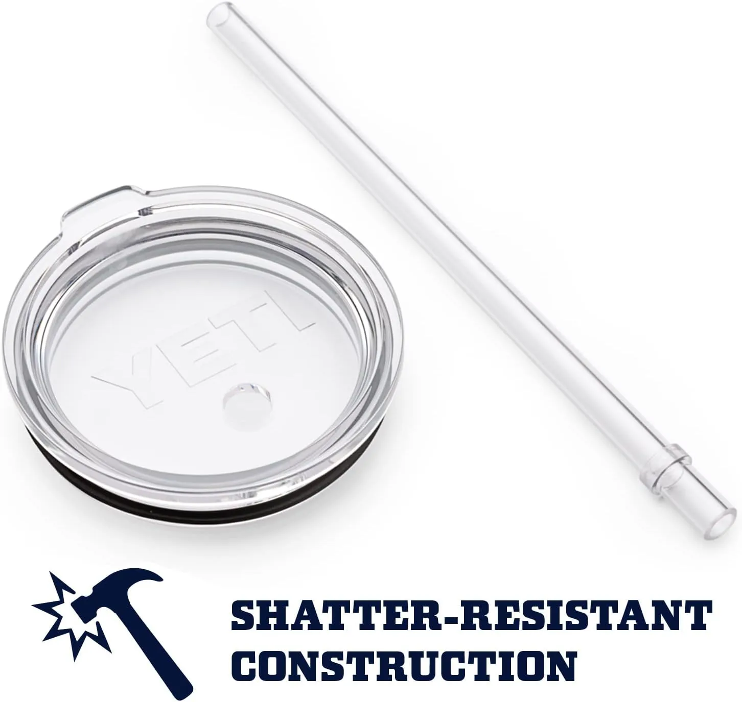 YETI Rambler 26 oz Straw Cup, Vacuum Insulated, Stainless Steel with Straw Lid