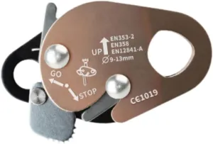 Yiju Rope Gear Adjuster for Climbing with Fall Arrest Device for Arborist Training