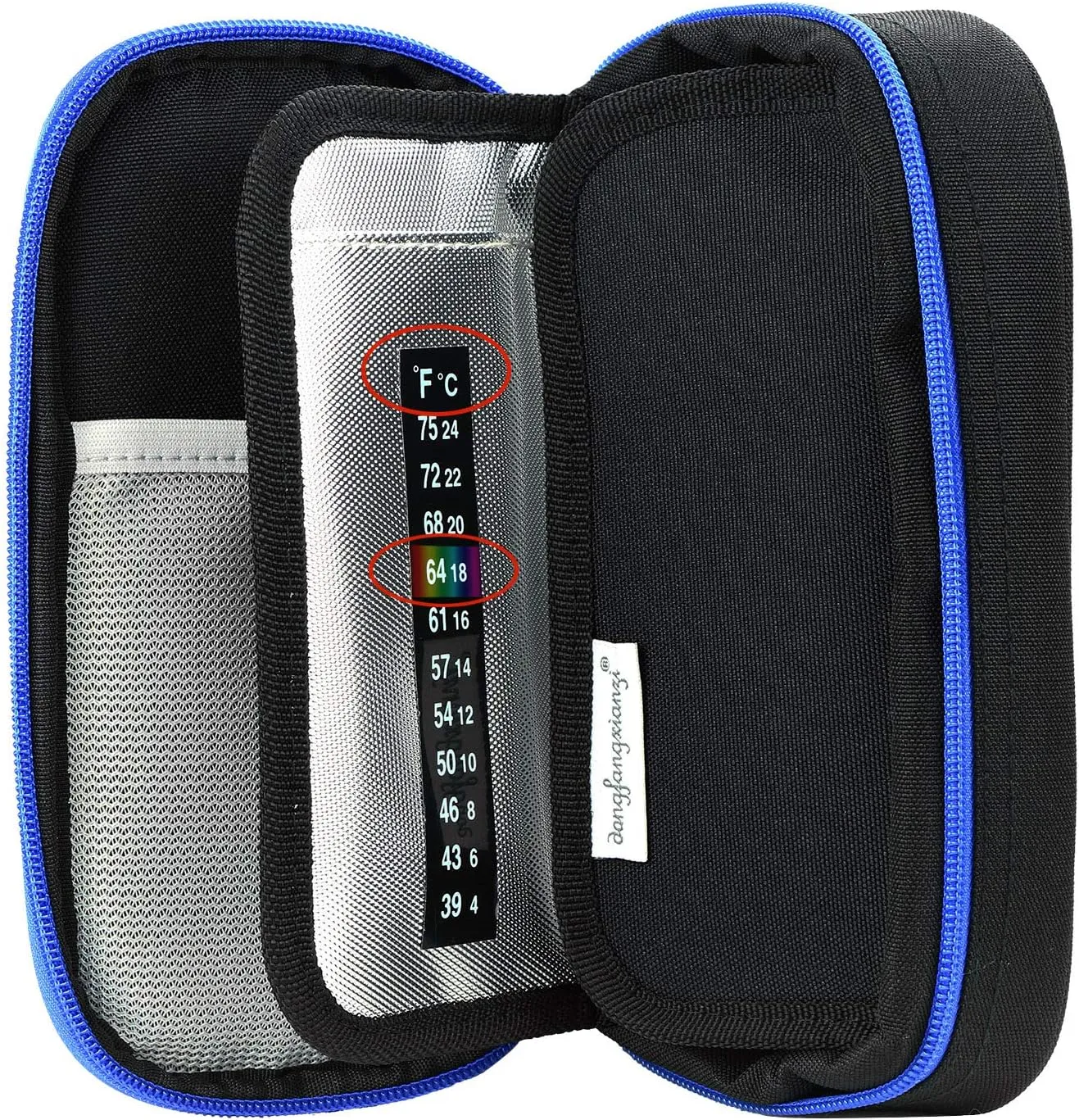 YOUSHARES Insulin Cooler Travel Case - Medication Diabetic Insulated Organizer Portable Cooling Bag for Insulin Pen and Diabetic Supplies with 2 Cooler Ice Pack