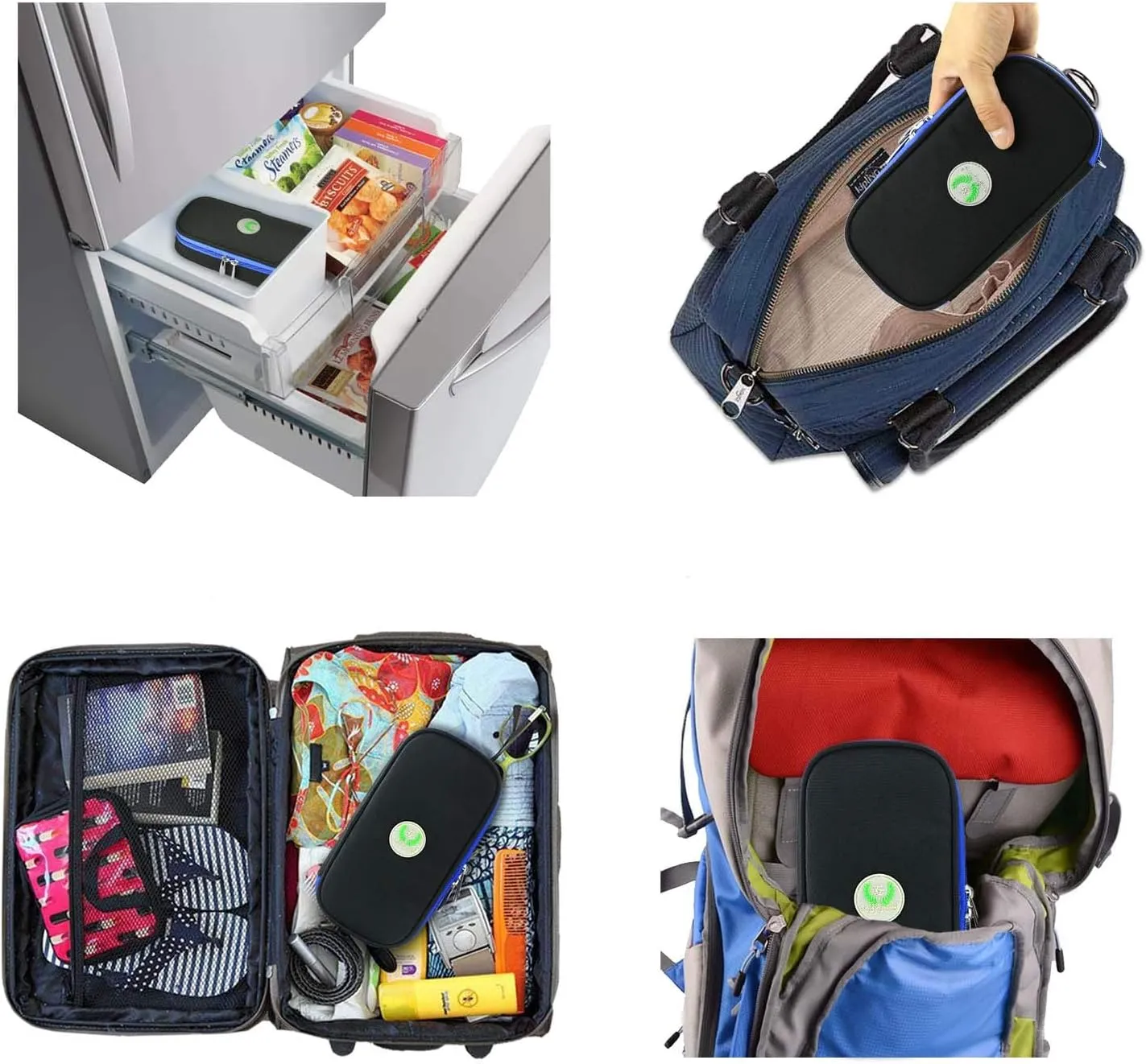 YOUSHARES Insulin Cooler Travel Case - Medication Diabetic Insulated Organizer Portable Cooling Bag for Insulin Pen and Diabetic Supplies with 2 Cooler Ice Pack