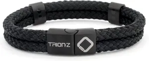 Zen Loop Duo Magnetic Field Therapy Wristband for Women & Men Featuring Patented ANSPO Technology (Black, X-Large)