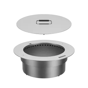 Zentro Stainless Steel Smokeless Fire Pit Insert