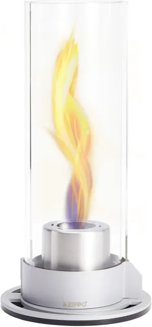 Zippo FlameScapes Spiral Fire Feature XL - Silver